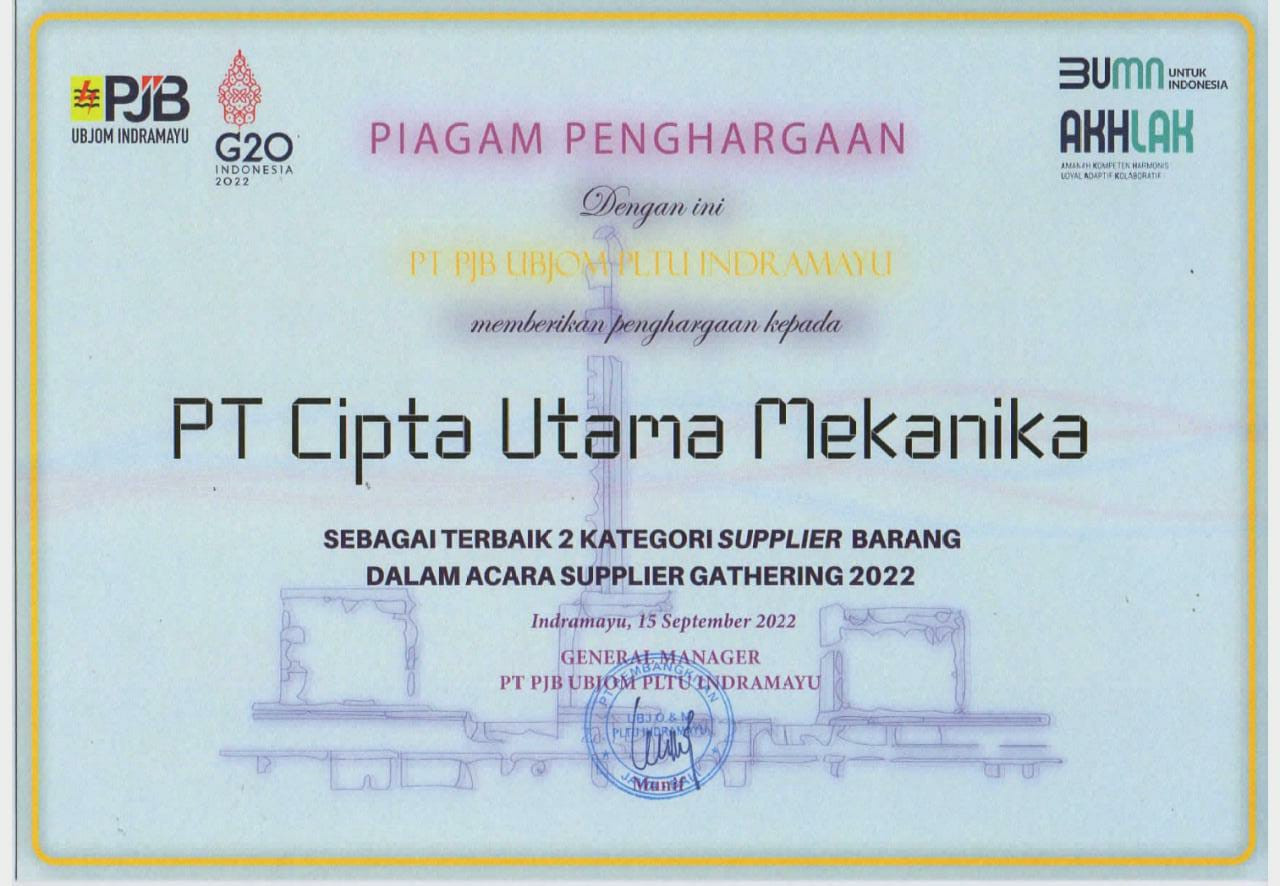 PT. PJB UBJOM Indramayu 2022