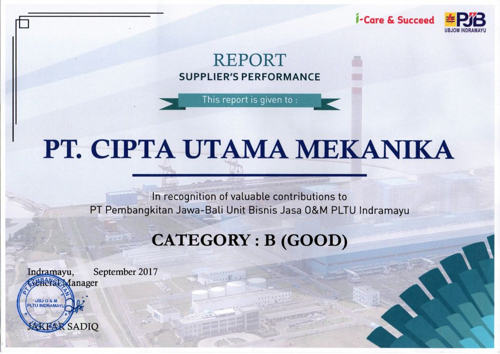 PT. PJB UBJOM Indramayu 2017